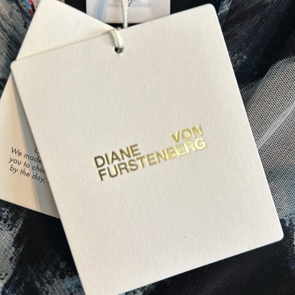 NWT-DVF Reversable gorgeousness!!! Maxi dress, Diane Von Furstenberg, sz XL. - Picture 3 of 15